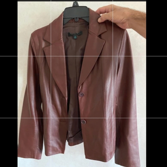 Jackets & Blazers - Chocolate Leather Jacket